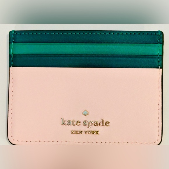 NWT! Kate Spade ♠️ Colada Pineapple 🍍 Small Slim Cardholder - Picture 3 of 4